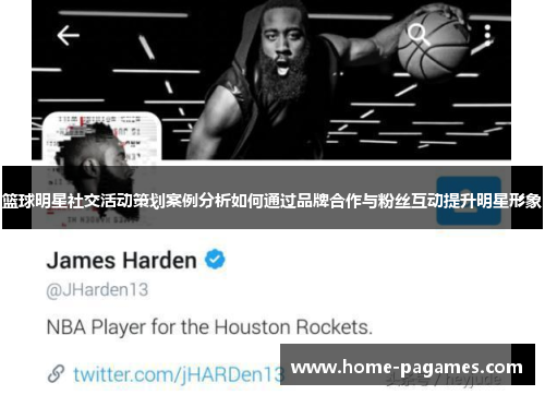 篮球明星社交活动策划案例分析如何通过品牌合作与粉丝互动提升明星形象